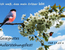 Hiob 19,25 a - Ich wei&szlig;, dass mein Erl&ouml;ser lebt