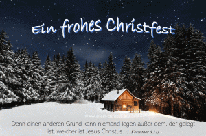 1. Korinther 3,11 - Denn einen anderen Grund kann niemand legen au&szlig;er dem, der gelegt ist, welcher ist Jesus Christus.