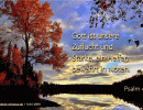 Psalm 46,2 - Gott ist unsere Zuflucht und St&auml;rke, ein Helfer, bew&auml;hrt in N&ouml;ten