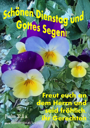 Psalm 32,11 a Freut euch an dem Herrn und seid froehlich, ihr Gerechten