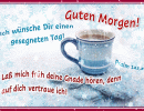 Psalm 143,8 - La&szlig; mich fr&uuml;h deine Gnade h&ouml;ren, denn auf dich vertraue ich! 